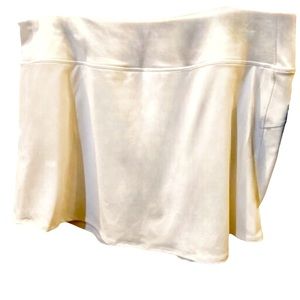 DSG Women’s Performance Skort Tennis/Golf Pure White Slim Fit Size 2XL